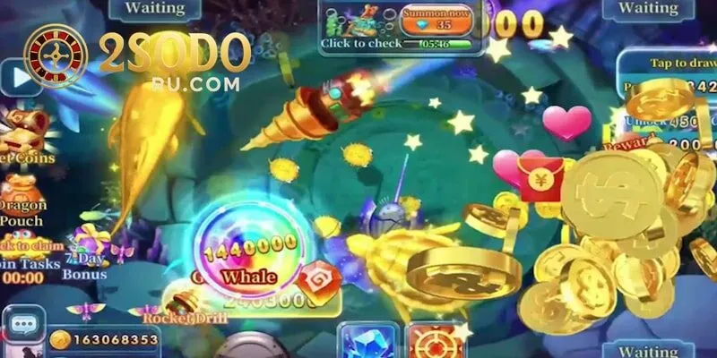 BẮN CÁ ONLINE SODO - GAME TRỰC TUYẾN CHƠI LÀ MÊ 3 Bắn cá online Sodo nhiều vũ khí khủng