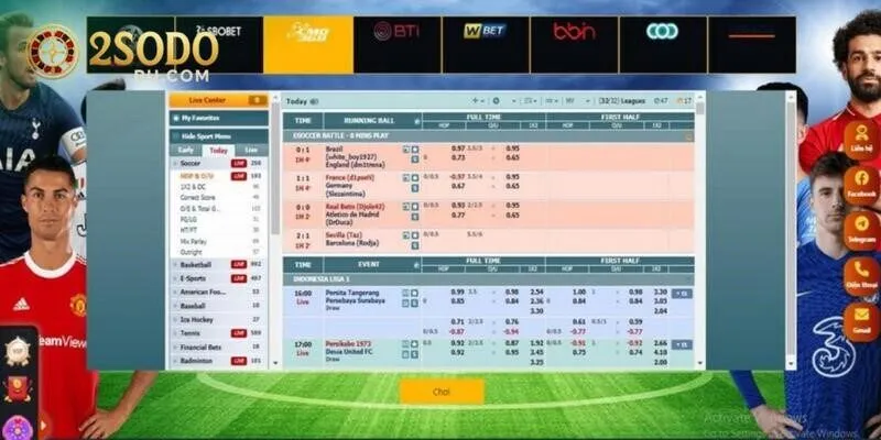 BÓNG ĐÁ TRỰC TUYẾN SODO - SÂN CHƠI ĐỈNH NHẤT HIỆN NAY 2 Tìm hiểu về sân chơi bóng đá trực tuyến Sodo