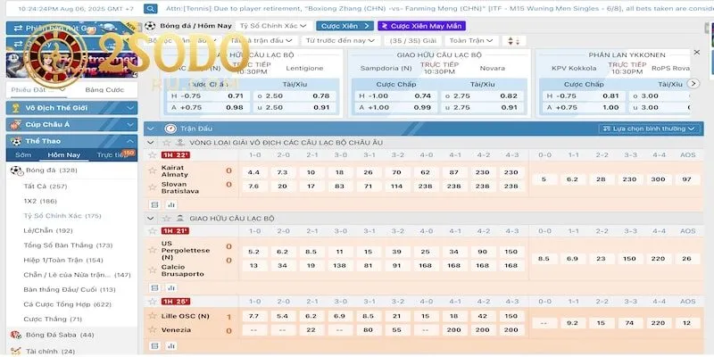 CÁ CƯỢC BÓNG ĐÁ SODO - CƯỢC NGAY NHẬN LỢI NHUẬN KHỦNG 3 Chơi cá cược bóng đá Sodo an toàn