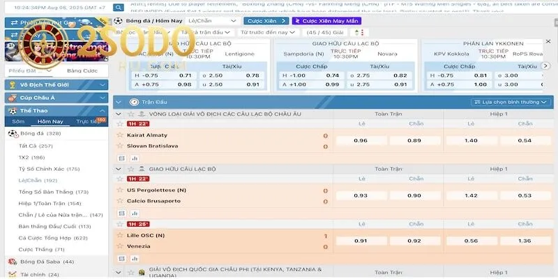CÁ CƯỢC BÓNG ĐÁ SODO - CƯỢC NGAY NHẬN LỢI NHUẬN KHỦNG 4 Cá cược bóng đá Sodo tiện lợi trên di động