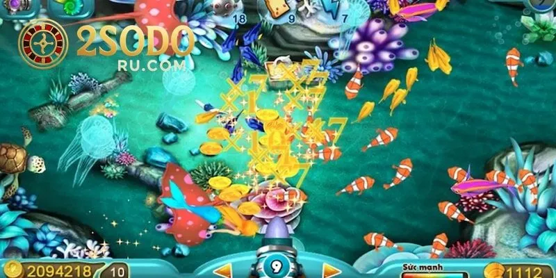 BẮN CÁ SODO - GAME GIẢI TRÍ HẤP DẪN MỌI THỜI ĐẠI 3 Nhận thưởng cực chất khi chơi bắn cá Sodo